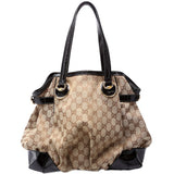 Gucci 203529 Full Moon Canvas Satchel Bag