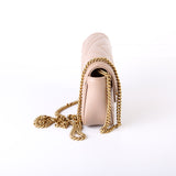 Gucci 476433 Marmont Torchon Leather Super Mini Flap Bag