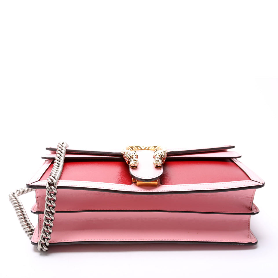 Gucci 400249 Dionysus Enamel Leather Shoulder Small Bag