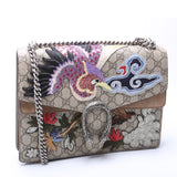 Gucci Dionysus GG Bird Embroidered Shoulder Medium 403348 Bag