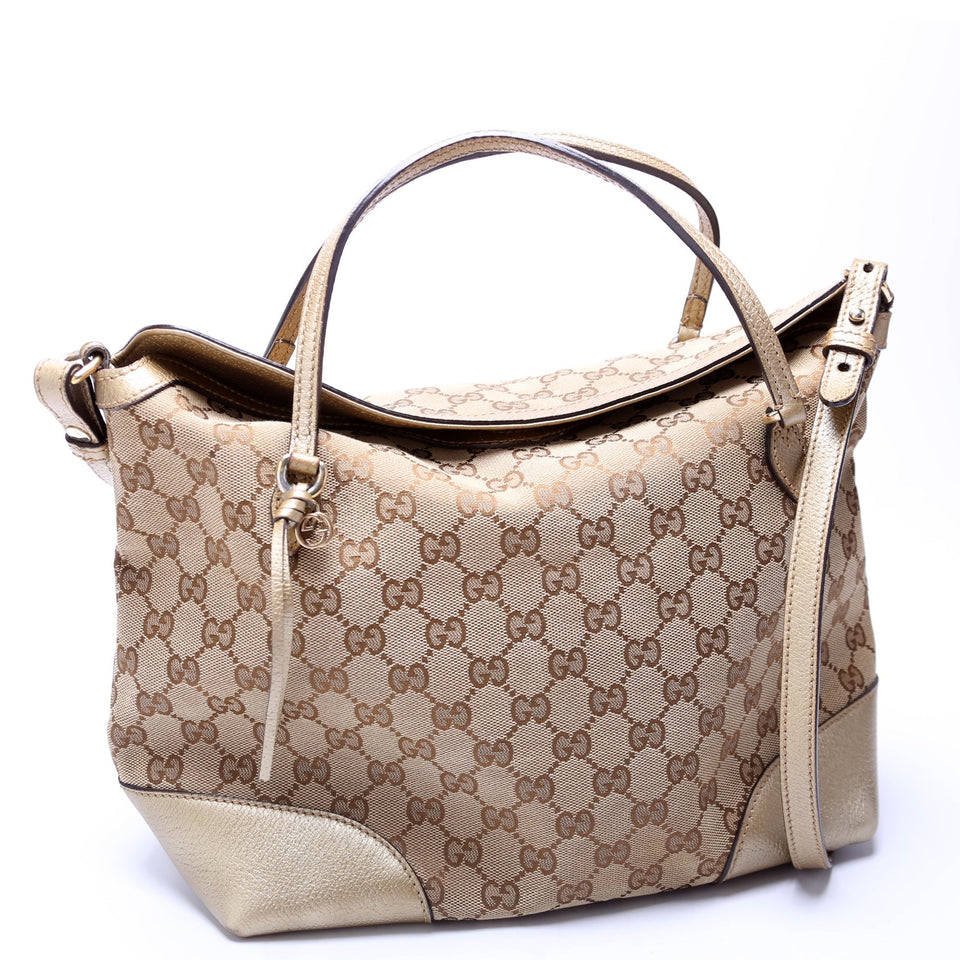Gucci 353120 Bree GG Canvas Medium Bag