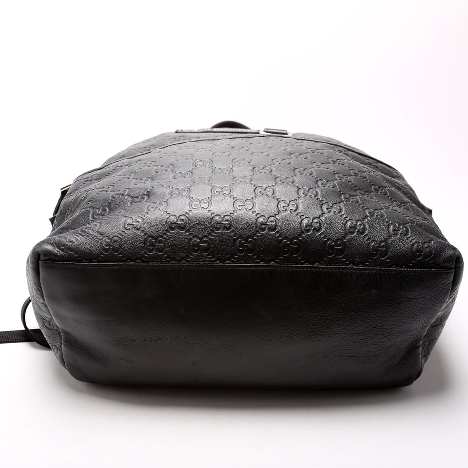 Gucci 268184 Rubber Leather Backpack Bag