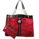 Gucci 537219 GG Velvet Rajah Tote Bag