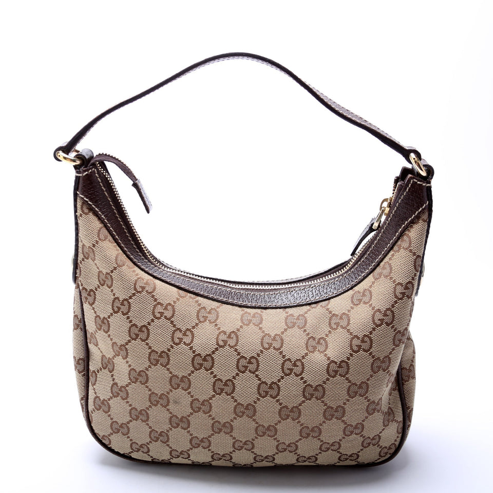 Gucci GG Canvas Charmy Small Hobo 154395 Bag