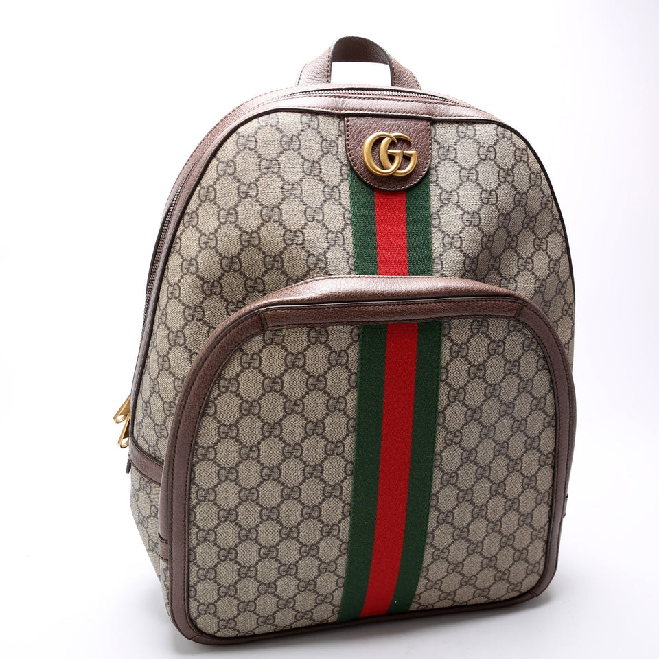 Gucci 547967 GG Supreme Ophidia Backpack Medium Bag