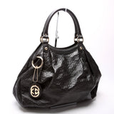 Gucci 211944 Sukey GG Leather Medium Bag
