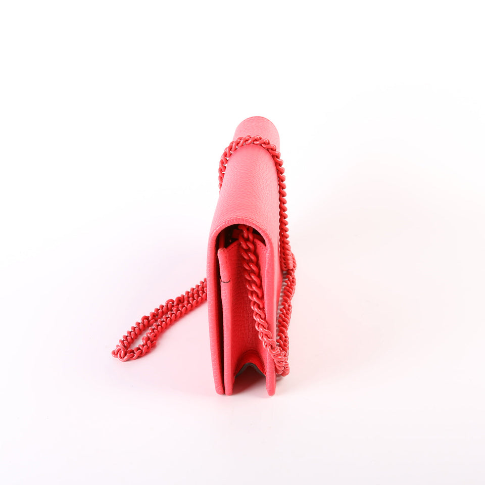 Gucci 497985 Marmont Monochrome Mini Chain Bag