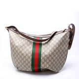 Gucci Ophidia GG Supreme Half Moon Hobo Large 547939 Bag