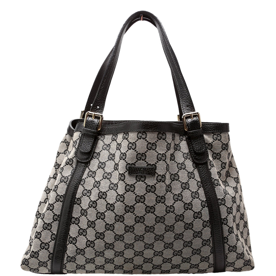 Gucci 282531 GG Canvas Small Tote Bag