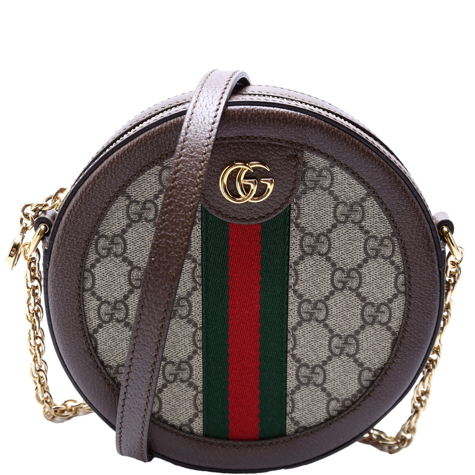 Gucci Ophidia Round Small Crossbody 550618 Bag