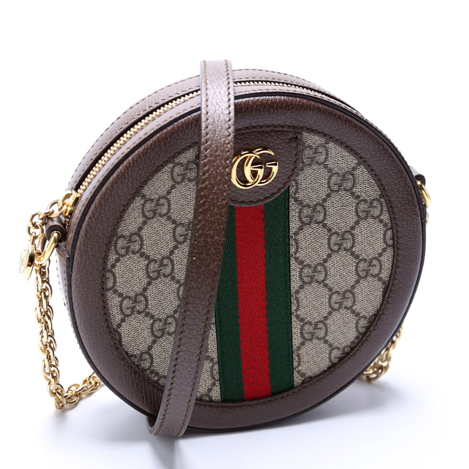 Gucci Ophidia Round Small Crossbody 550618 Bag