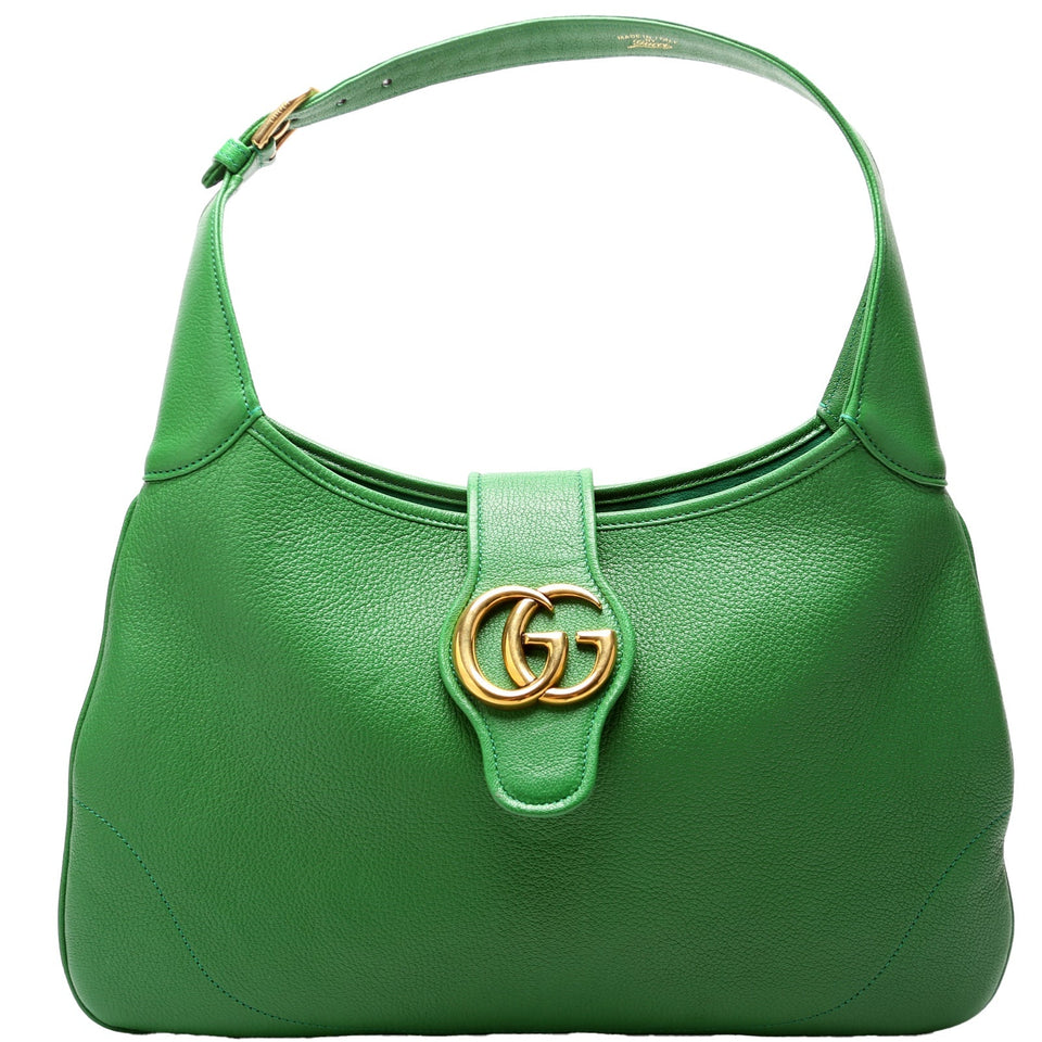 Gucci 726274 Aphrodite Medium Hobo Green Bag