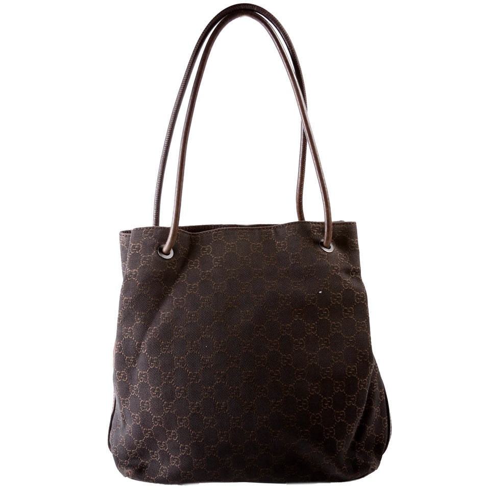Gucci 101341 GG Canvas Gifford Tote Bag