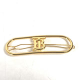 Burberry Valletta metal gold TB logo Women