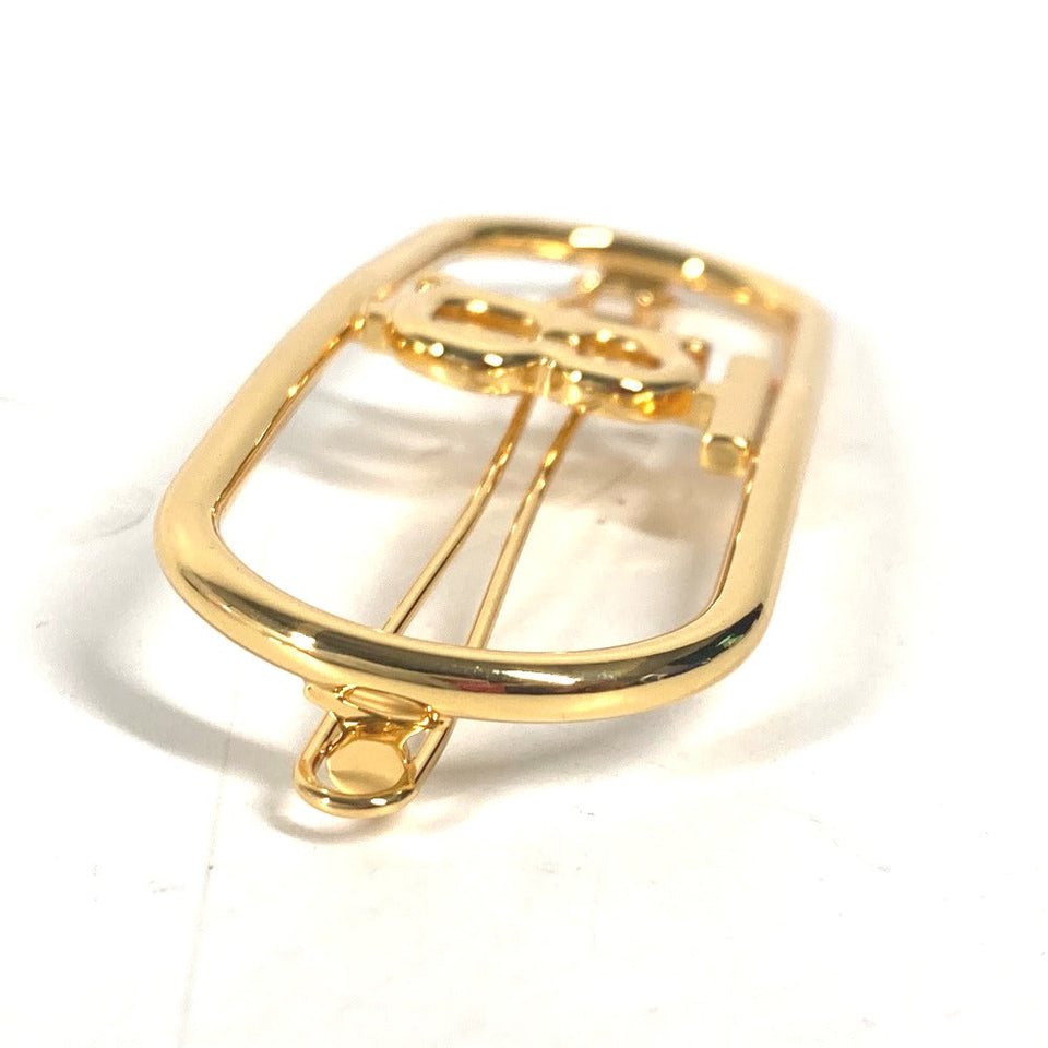 Burberry Valletta metal gold TB logo Women