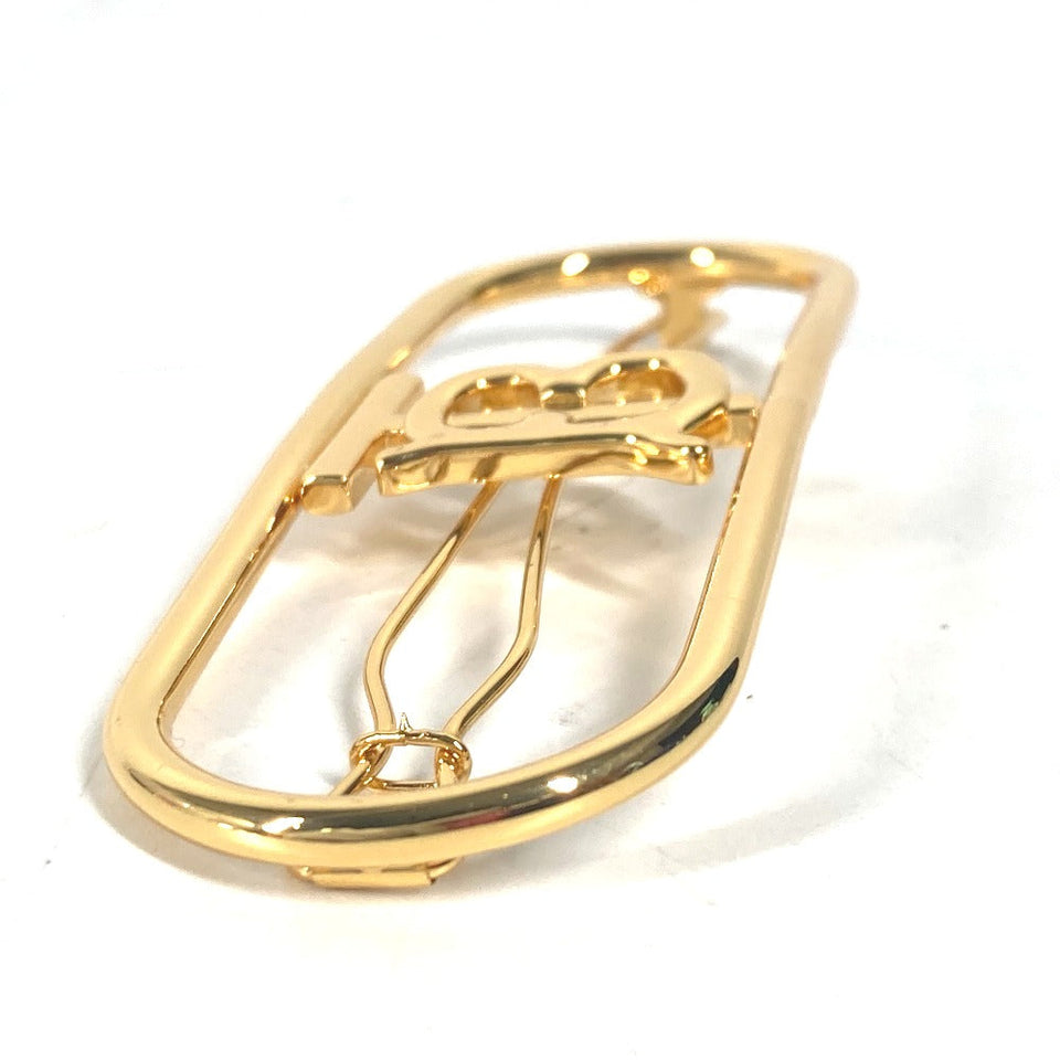 Burberry Valletta metal gold TB logo Women