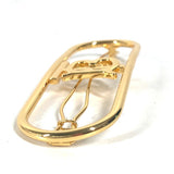 Burberry Valletta metal gold TB logo Women