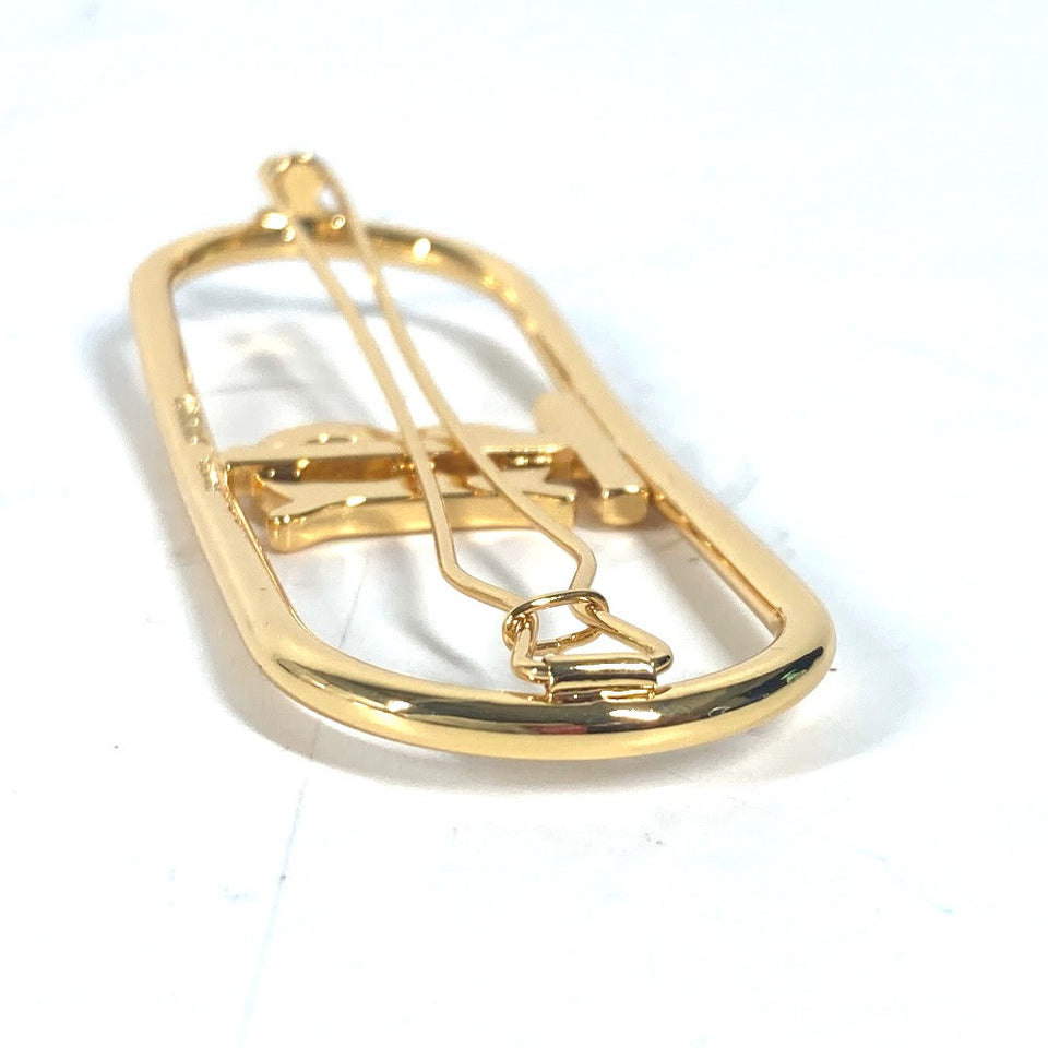 Burberry Valletta metal gold TB logo Women