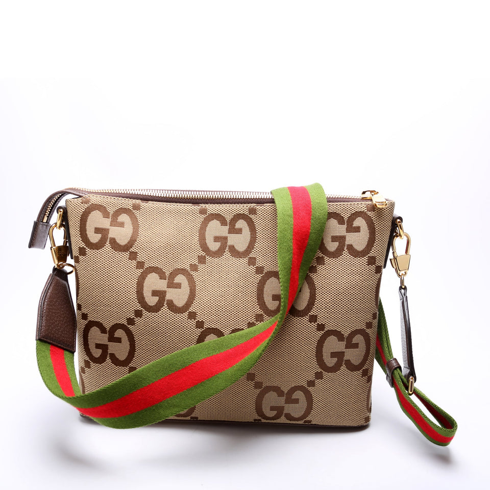 Gucci 699130 Jumbo GG Messenger Bag