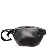 Gucci GG Embossed Belt 658582 Black Bag
