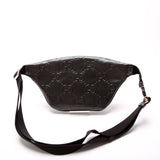 Gucci GG Embossed Belt 658582 Black Bag