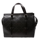 Gucci GG Embossed Belt 658582 Black Bag