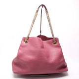 Gucci 308982 Soho Leather Shoulder Medium Mauve Bag