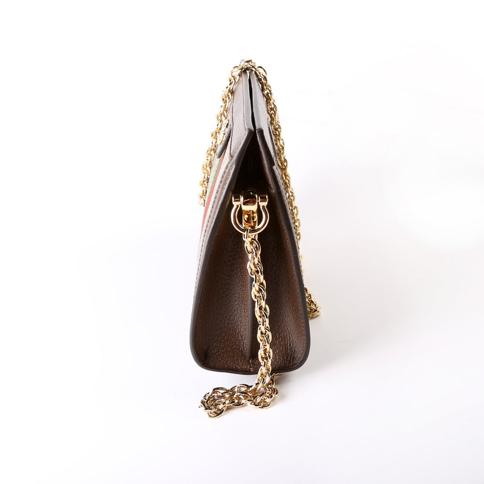 Gucci 503877 GG Supreme Ophidia Small Chain Bag