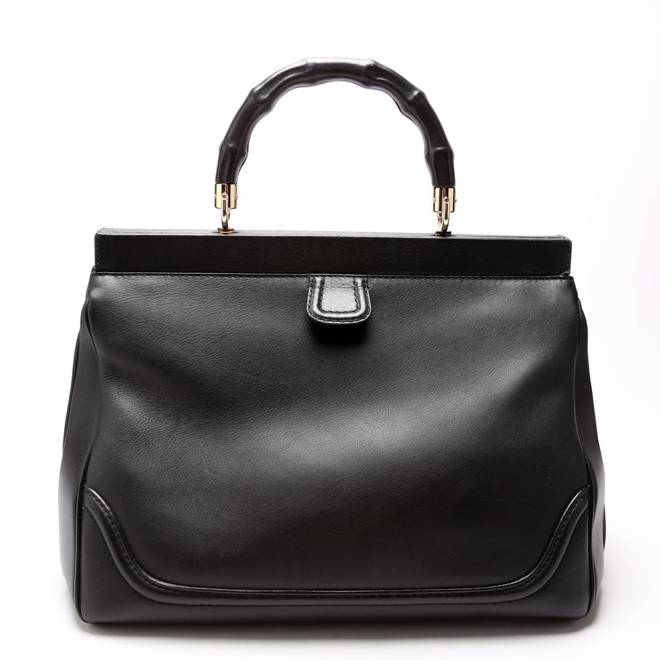 Gucci Bold Bamboo Top Handle Medium Bag