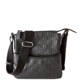 Gucci 374416 Mini Messenger Black Bag