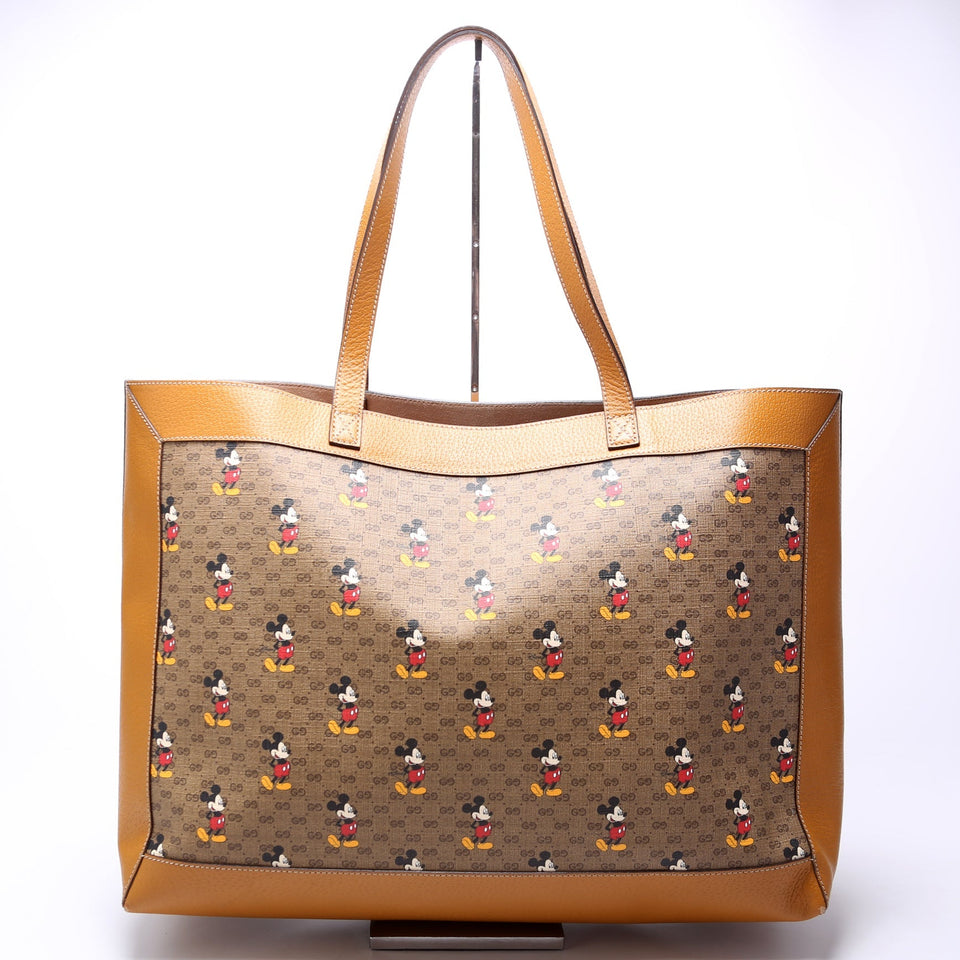 Gucci 547947 Disney Medium Tote Brown Bag