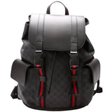Gucci 495563 GG Supreme Backpack Black Bag