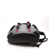 Gucci 495563 GG Supreme Backpack Black Bag
