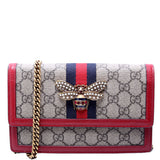 Gucci 476079 Queen Margaret WOC Red Bag