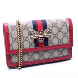 Gucci 476079 Queen Margaret WOC Red Bag