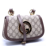 Gucci 724645 Blondie Mini Shoulder Brown Bag