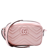 Gucci 634936 Marmont Aria Mini Camera Pink Bag