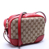 Gucci 449413 Bree GG Crossbody Red Bag
