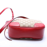 Gucci 449413 Bree GG Crossbody Red Bag
