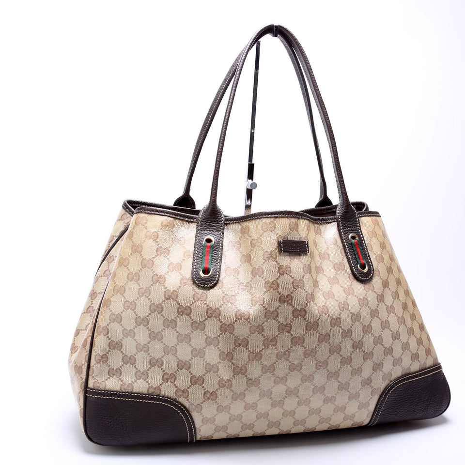 Gucci 293589 Princy Crystal GG Tote Bag