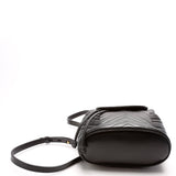 Gucci 528129 Marmont Mini Backpack Leather Black Bag