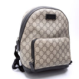 Gucci 429020 GG Supreme Eden Backpack Small Beige/Black Bag