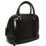 Gucci 449663 Dome Medium Black Bag