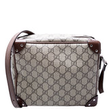 Gucci 626363 GG Supreme Square Messenger Brown Bag
