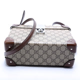 Gucci 588351 Globe Trotter Vanity Brown Bag