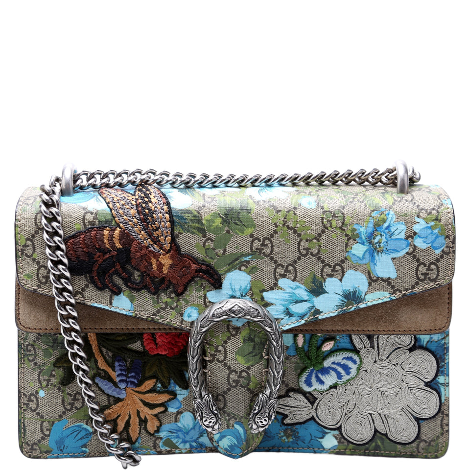 Gucci 400249 Dionysus GG Blooms Embroidered Small Bag