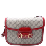 Gucci 602204 Horsebit 1955 Shoulder Red Bag