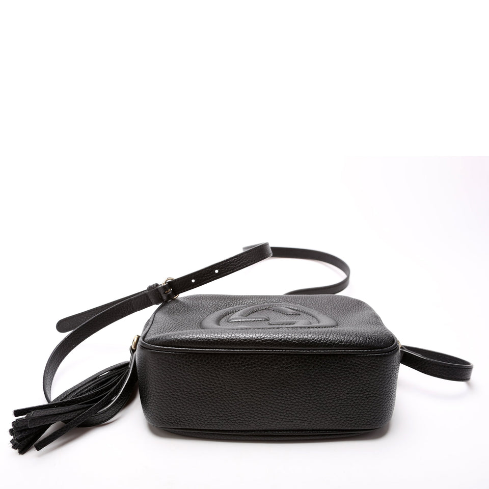 Gucci 308364 Soho Disco Crossbody Black Bag