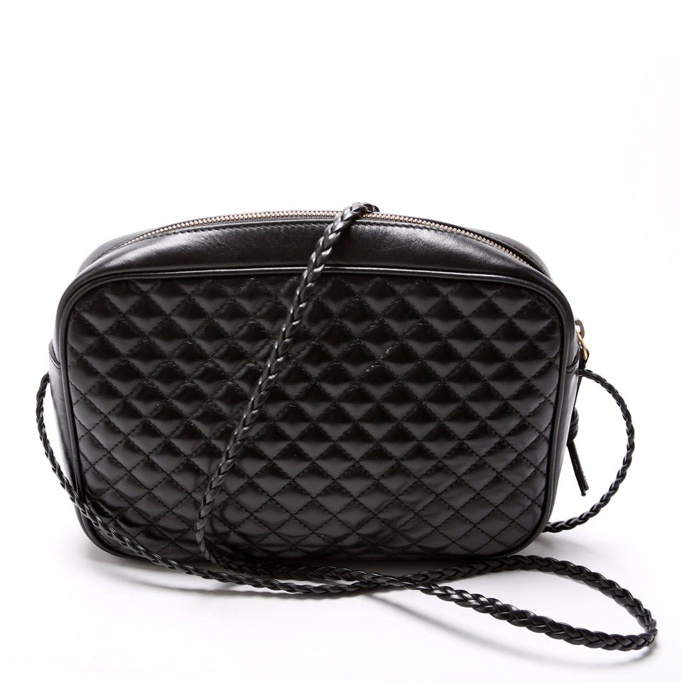 Gucci 541051 Trapuntata Leather Small Black Bag