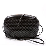 Gucci 541051 Trapuntata Leather Small Black Bag